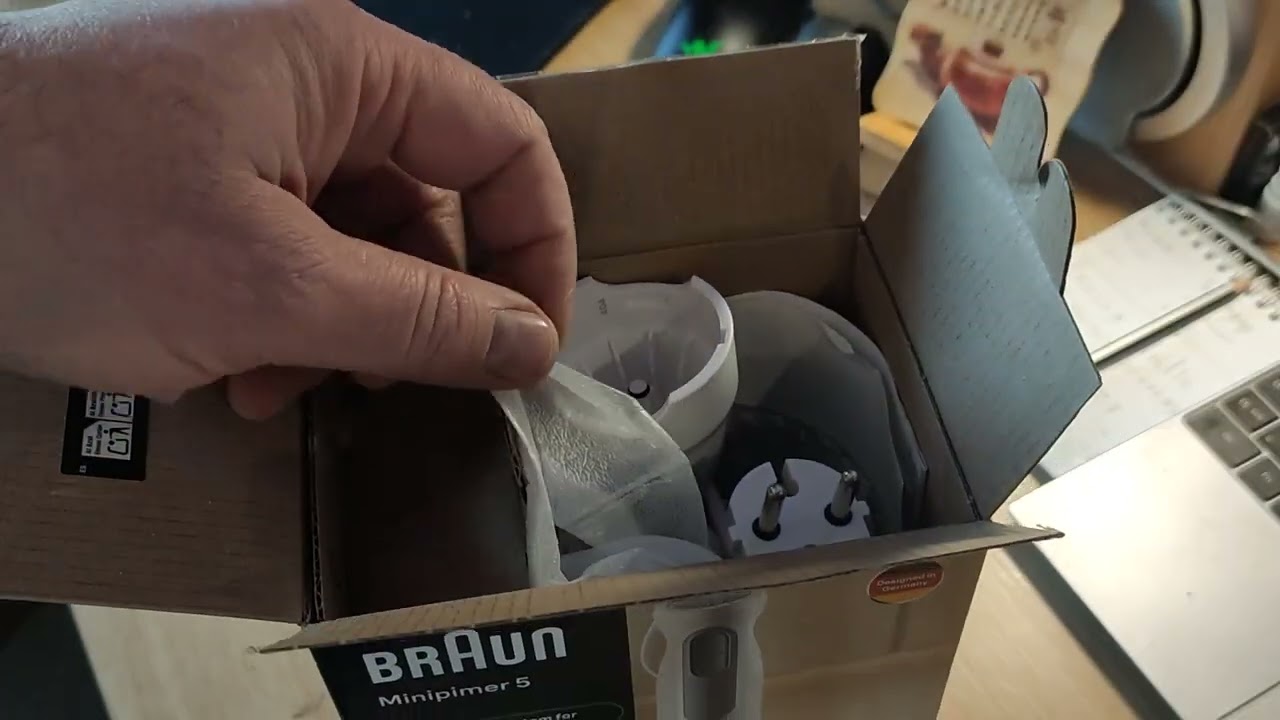 Распаковка Braun MultiQuick 5