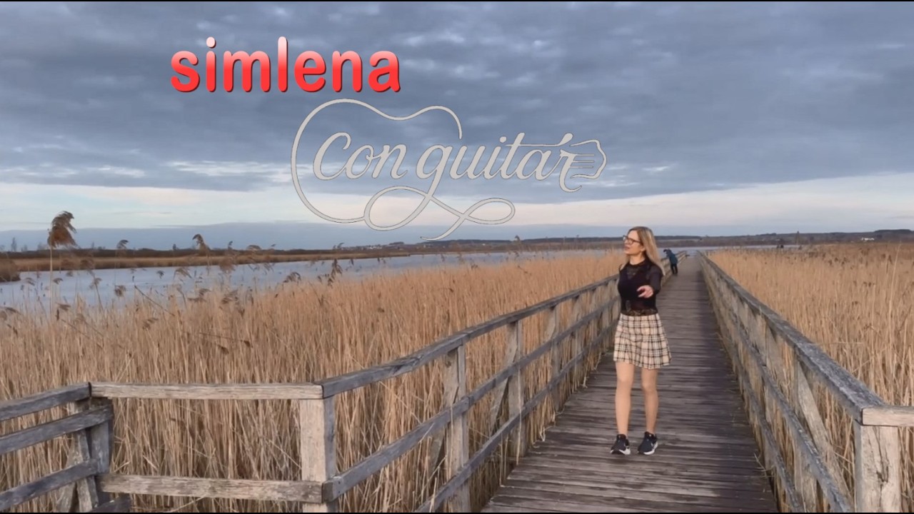 Simlena con guitar Trailer Federsee Schloss Bad Buchau #deutschpop #singersongwriter #pop #newmusic