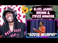 JAMES BROWN, STEVIE WONDER & ELVIS IMPERSONATION [EDDIE MURPHY Ri-ACTiON]