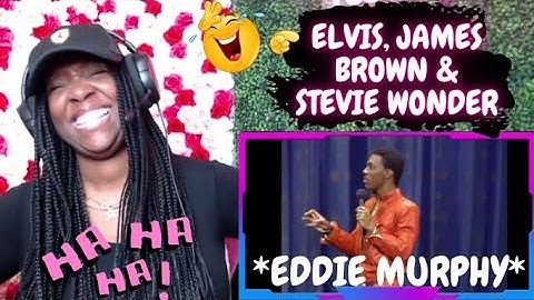 JAMES BROWN, STEVIE WONDER & ELVIS IMPERSONATION [EDDIE MURPHY Ri-ACTiON]