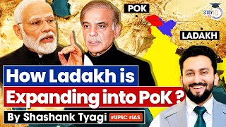 How Ladakh is Extending Territorial Control over Gilgit-Baltistan | PoK | Geopolitics | UPSC GS2