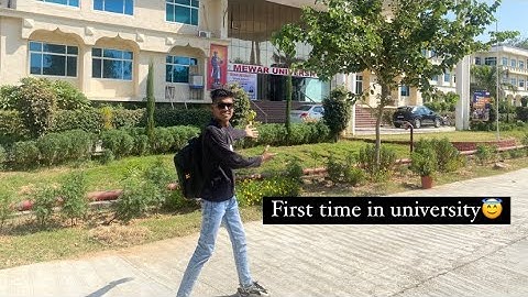 Mewar University Pohoch gye😇 ||thekamlesh vlog ||
