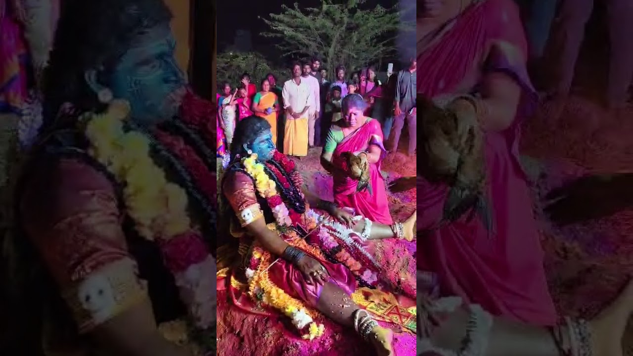 அங்காளம்மன் இடுகாட்டில் கொள்ளை இடுதல். முழு வீடியோ.