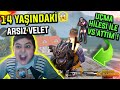 14 YAŞINDAKİ SAYGISIZ VELETLE VS ATTIM ! UÇMA HİLESİ ! PUBG Mobile Hileleri