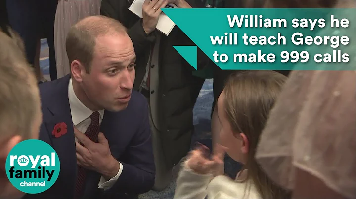 William says he will teach George to make 999 calls