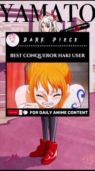 best conqueror haki user - nami🥵🥵 [amv] #anime #onepiece #nami #animegirl #haki #luffy #shorts