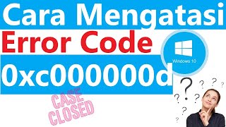 ✔ Cara Mengatasi Error Recovery - Error Code 0xc000000d Windows 10