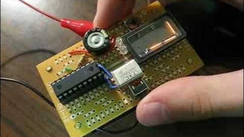 Yilane Systems Single-Digit Clock Prototype (IEE FFD21)