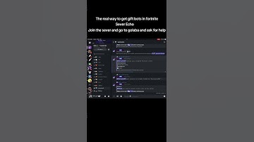 The real way to get a fortnite gift bots (DISCORD NEEDED)