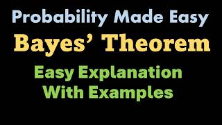 Bayes’ Theorem Explained Simply | Conditional Probability with Examples