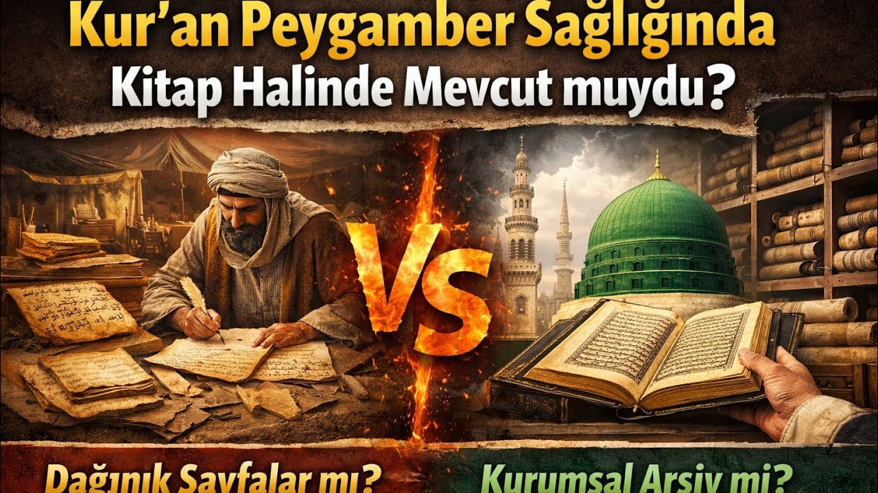 Kur'an Peygamber Sağlığında Kitap Halinde Mevcut muydu? Yapay Zekalar Yorumladı