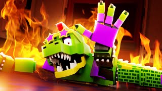 HOW GLAMROCK FREDDY KILLED GREGORY!! [VERSION A] - FNAF Security Breach Minecraft Animation