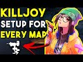 How To Play Every Map As Killjoy In Valorant