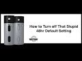 How To Disable 48hr Default Mode Setting | A.O. Smith HP10 50H45DV