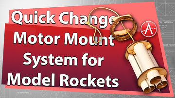 Quick Change Motor Mount System For Model Rockets