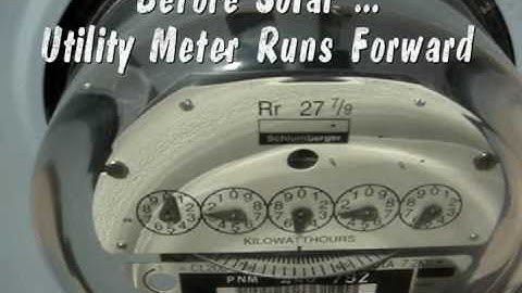 The meter runs backwards