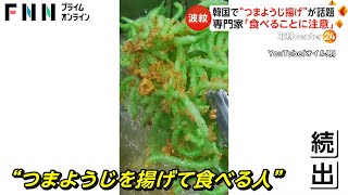 韓国で“つまようじを揚げて食べる人”続出　素材はでんぷんだが…専門家「安全性は実証されていない」と警鐘