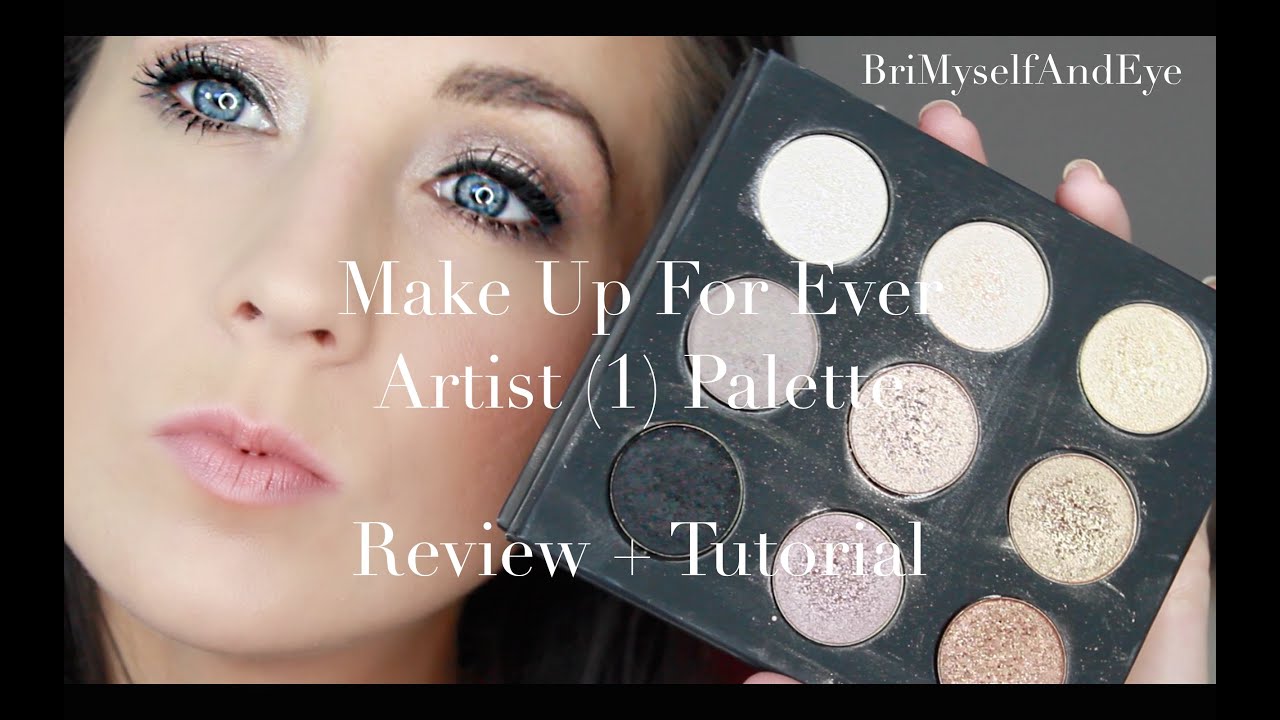 Make Up For Ever Artist 1 Nudes Review Eye Tutorial YouTube