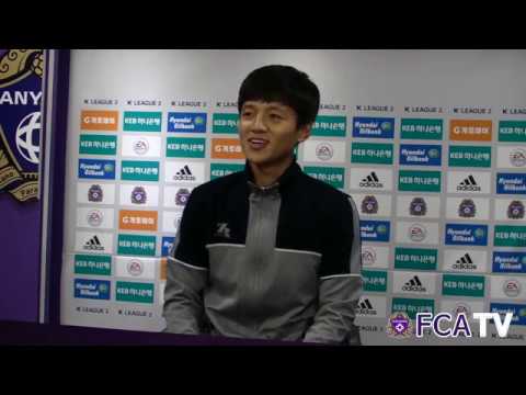 [FC안양] 0915_vs 성남FC, 원더골의 주인공 김원민 인터뷰 k리그 하이라이트