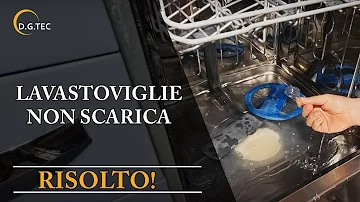 Come pulire la lavastoviglie otturata?