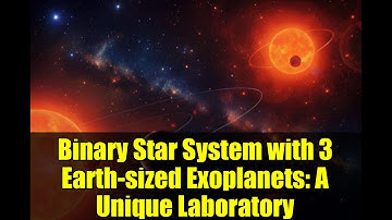 Binary Star System with 3 Earth-sized Exoplanets: A Unique Laboratory