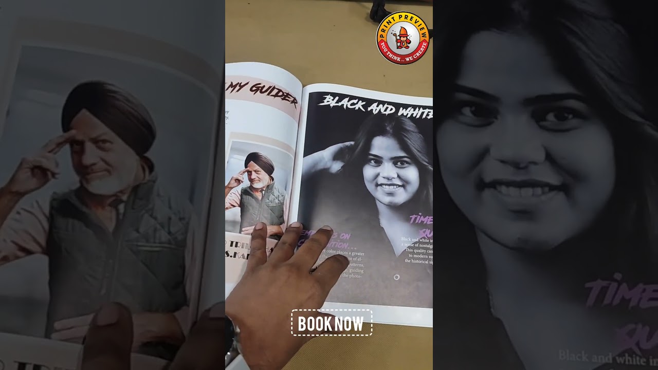 Digitally Printed customized Book . 