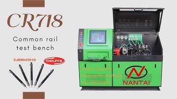 5. CR718 DELPHI EJBR04501 injector testing