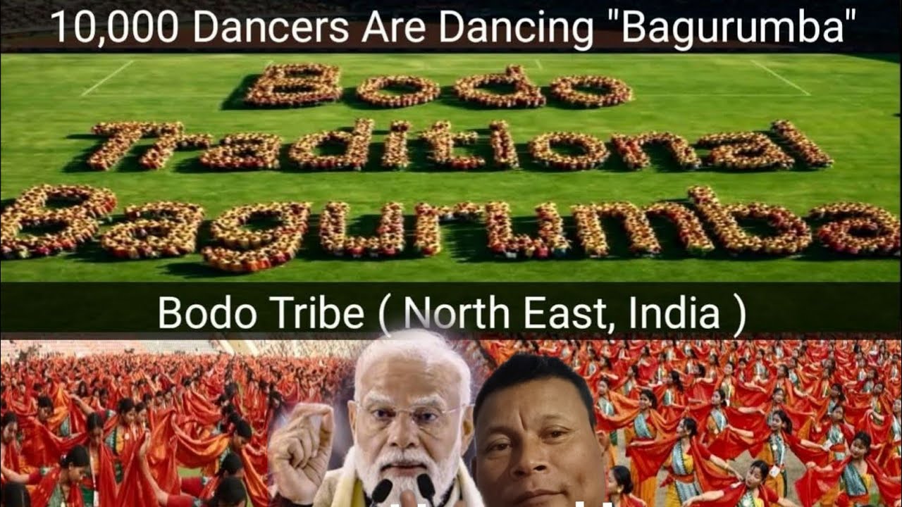 Bagurumba Boro Traditional Papular Dance Of Bodoland State Assam