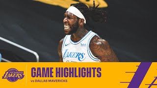 HIGHLIGHTS | Montrezl Harrell (22 pts, 7 reb, 2 ast) vs Dallas Mavericks