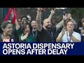 Cannabis dispensary opens after delay