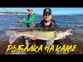 РЫБАЧУ НА КАМЕ С ОТЦОМ И БРАТОМ | ЛОВИМ КЛЫКАСТЫХ | РЫБОЛОВНАЯ БАЗА "ТРИ БЕРЕГА"