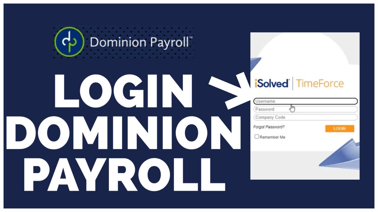 Dominion Payroll Login How To Login Dominion Payroll Account 2023 