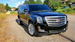 Cadillac Escalade ESV platinum owner review.