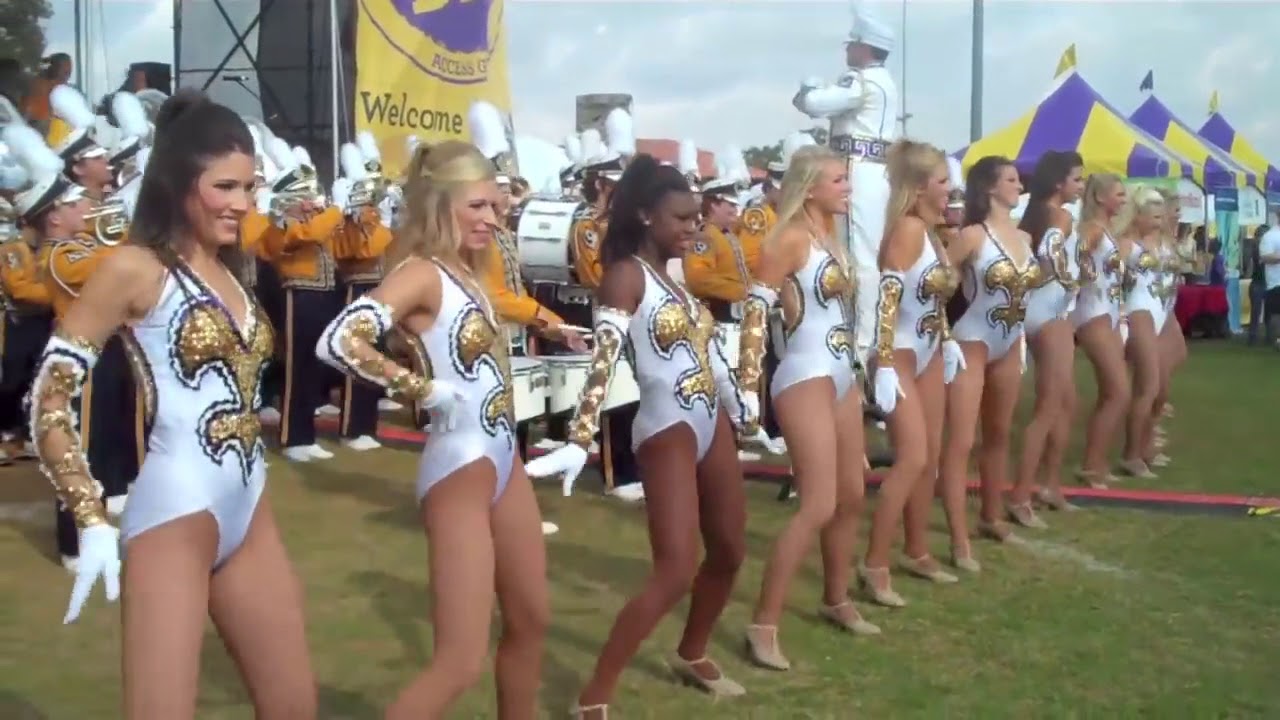 cheer, cheerleaders, teen, legs, sexy, cheer leaders, LSU, Golden girls, vi...