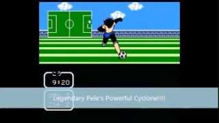 Captain Tsubasa Vol II-Brazil VS Germany with pele Hack