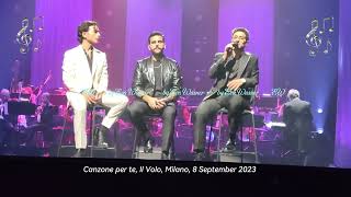 My video, 1. row: 'Canzone per te', Il Volo, TAM Milano, 8 September 2023 Resimi