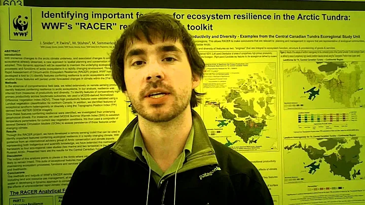 Mapping Arctic resilience - James Snider of WWF at...