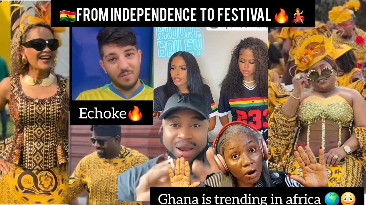GHANA 🇬🇭 IS LIT🔥💃NIGERIANS🇳🇬CAN'T RELATE,AS GHANA TURNED INDEPENDENCE TO FESTIVAL.