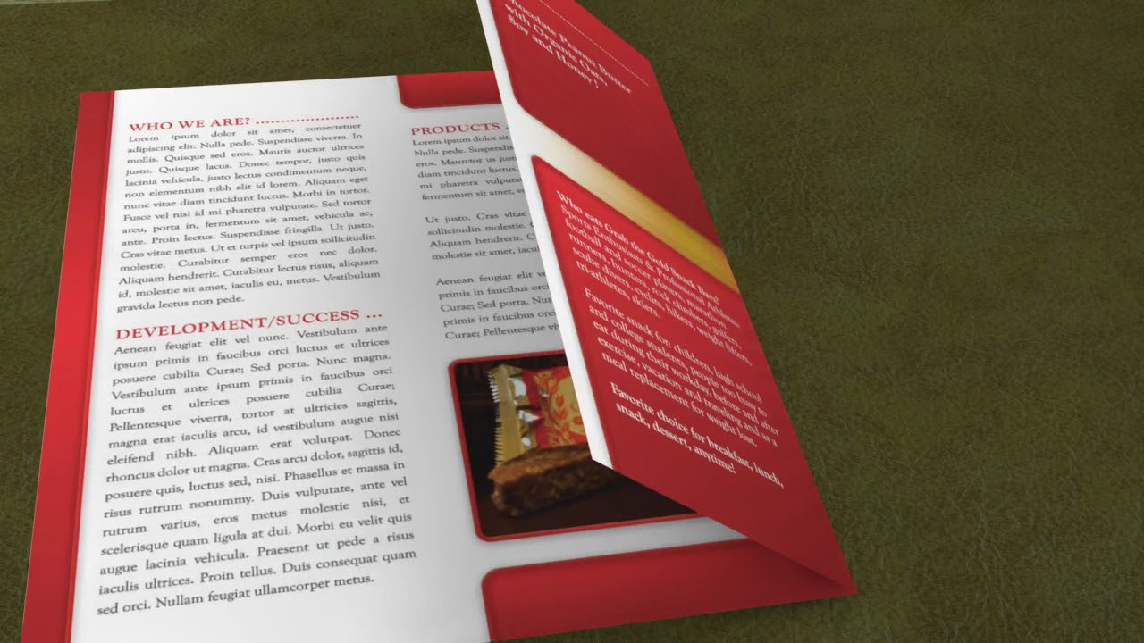 tri fold brochure design costs youtube