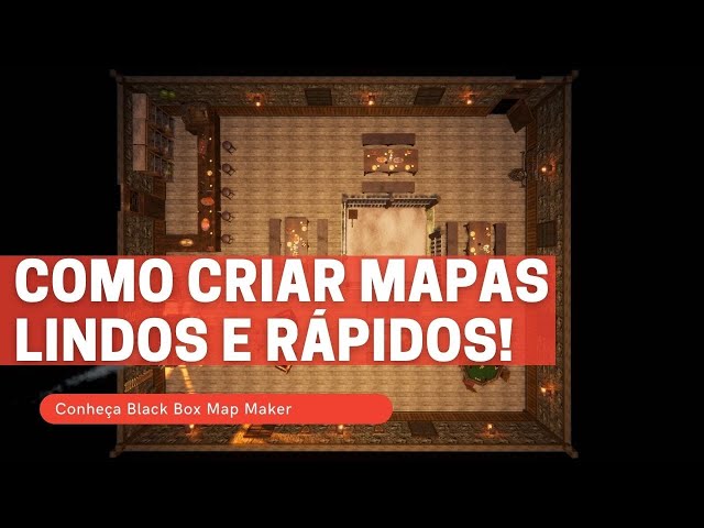 Black Box Map Maker é ferramenta para criação de cenários de RPG