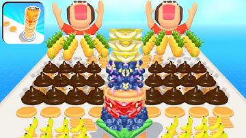 PANCAKE RUN 🥞💕: All Levels Gameplay Walkthrough Android, iOS NEW UPDATE