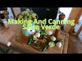 Making And Canning the best Salsa Verde, Installing propane range
