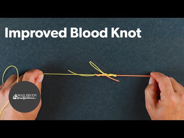 How to tie a Blood Knot