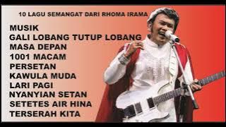 RHOMA IRAMA - 10 LAGU DANGDUT SEMANGAT ENAK UNTUK DIDENGARKAN