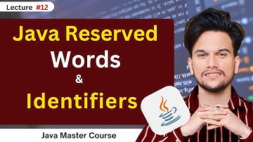 Java Keywords & Identifiers in Java Hindi || Java Tutorial for Beginners