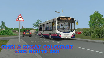 OMSI 2 Great Colquart LHD Route 320 to Colquart Slip  I MS Veiling Volvo Eclipse 2 B7RLE E5