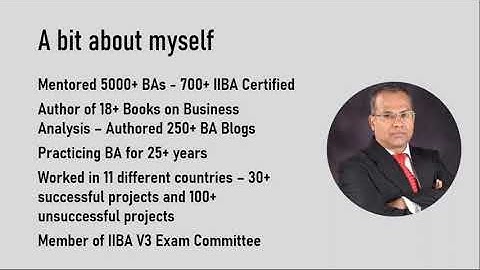 Study Tips for Your Business Analysis Certification Exam - IIBA Certification Webinar