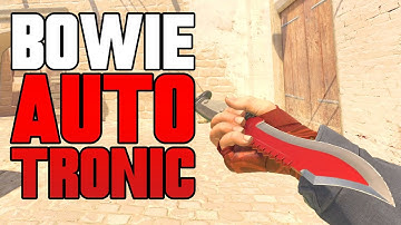 ★ CS2 Bowie Knife Autotronic (FACTORY NEW) | CS2 Knife Gameplay