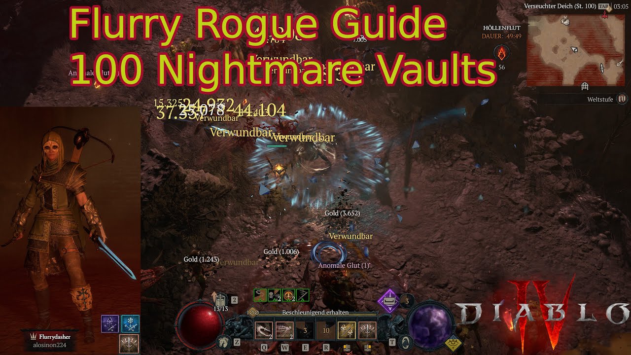 Flurry Rogue Guide Diablo 4 - YouTube