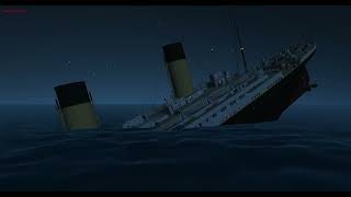 Virtual Sailor 7 RMS Titanic Sinking After Collision With An Iceberg